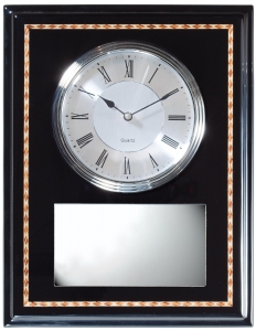 Ebony Clock Plaque