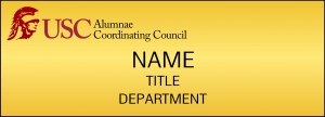USC Name Badge Alumnae Coordinating Council
