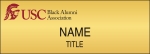 USC Name Badge Black Alumni Association