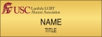 USC Name Badge Lambda LGBT Alumni Association