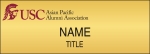 USC Name Badge Asian Pacific Alumni Association
