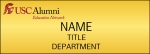 USC Name Badge Alumni Trojan Education Network