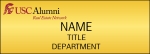 USC Name Badge Alumni Trojan Real Estate Network