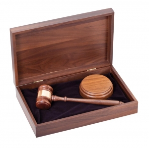 Delux Gavel Set